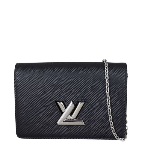 louis vuitton twist wallet on chain